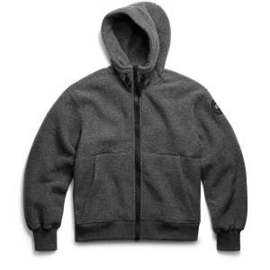 CANADA GOOSE - Blouson aviateur en polaire Chilliwack Black Label Gris carrière