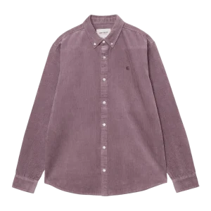 CARHARTT WIP - Chemise L/S Madison Cord Shirt Phlox