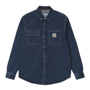 Carhartt WIP - Chemise Salinac - Blue Stone Washed