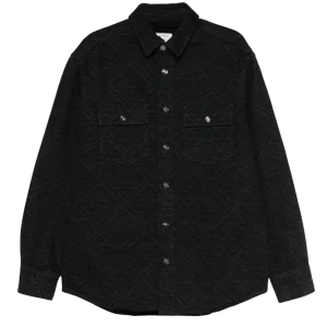 CASABLANCA - Chemise à Motif Monogrammé Noir