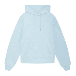 CASABLANCA - Sweat à capuche Applique à monogramme Bleu