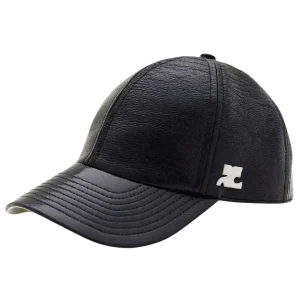 COURREGES - Casquette à patch logo noir