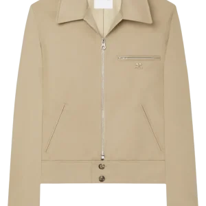 COURREGES - Veste zippée beige