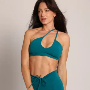 Cascade Bra Blue Emerald