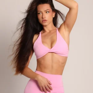 Twist Bra Blush Pink