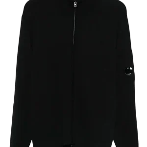 C.P. Company - Cardigan à Fermeture Zippée Noir