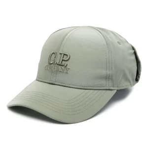 C.P. COMPANY Casquette Chrome-R Goggle Agace Green