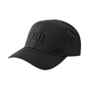 C.P. COMPANY - Casquette Chrome-R Logo noir