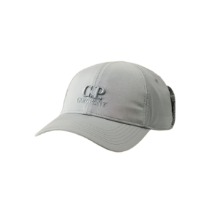 C.P. COMPANY - Casquette en Chrome-R Bleu