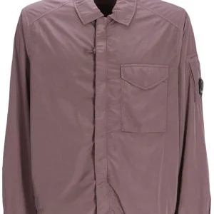 C.P. COMPANY : Chemise Chrome-R Lens mauve