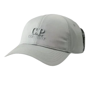 C.P. COMPANY - CHROME-R GOGGLE CAP Bleu