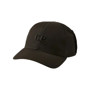 C.P. COMPANY - Chrome-R Google Cap Noir