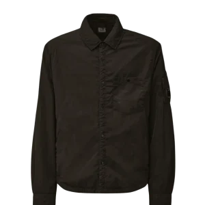 C.P. COMPANY - Chrome-R Padded Lens Overshirt Noir