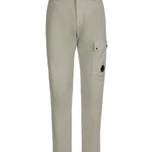C.P. COMPANY Pantalon cargo Ottoman Stretch SME Ergonomic Silver Sage