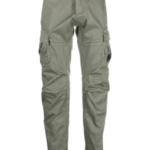 C.P Company Pantalon cargo Stretch Sateen Bronze green