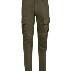 C.P. COMPANY Pantalon cargo Stretch Sateen Ergonomic Fit Ivy Green