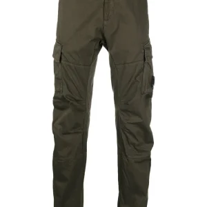 C.P Company Pantalon cargo Stretch Sateen Ivy Green