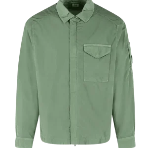 C.P. COMPANY - Surchemise à Poches Poitrine Verte