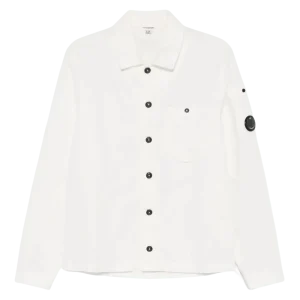 C.P. COMPANY - Surchemise Signature Blanc