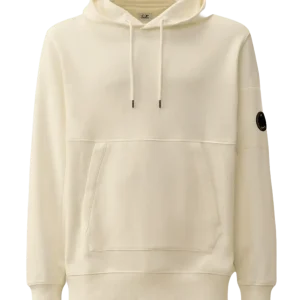 C.P. COMPANY - Sweat à capuche Blanc cassé