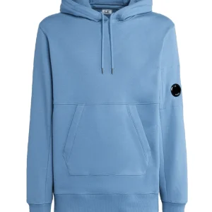 CP Company Sweat à capuche Diagonal raised fleece Riviera