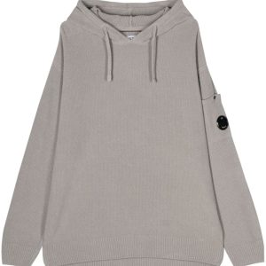 C.P Company - Sweat à capuche Drizzle Grey