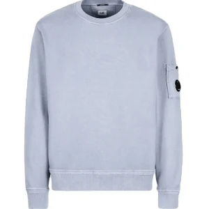C.P Company Sweat Cotton Fleece Resist Dyed Cosmic Sky