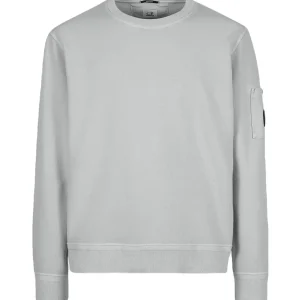 C.P Company Sweat Cotton Fleece Resist Dyed Flint Grey