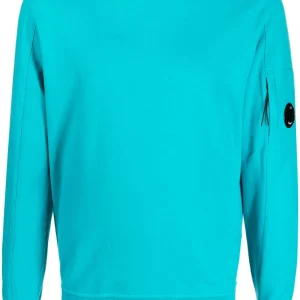 C.P Company Sweat Light Fleece Tile Blue