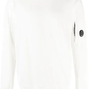 C.P Company Sweat Light Fleece White