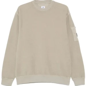 C.P. COMPANY - Sweat verre de lunette vintage khaki