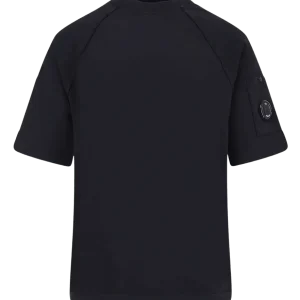 C.P. COMPANY - T-shirt à Poche sur la Manche Noir