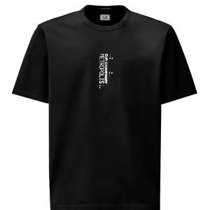 C.P. COMPANY - T-shirt Metropolis Series Mercerized Jersey Noir