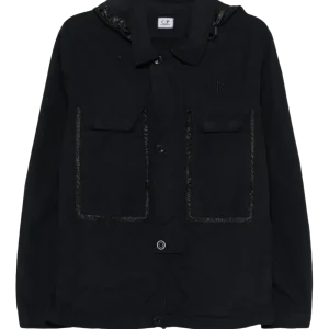 C.P. COMPANY - The Metropolis Series Pertex® Concealable Hood Jacket noir