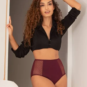 Taille Haute Menstruelle Rubis SPLENDEA Flux Abondant
