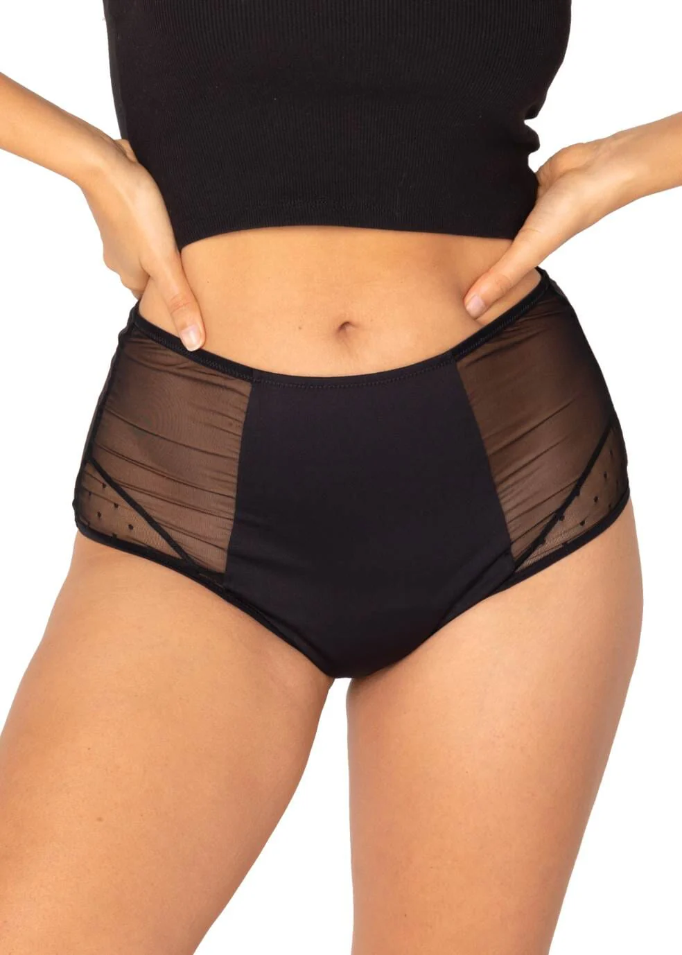 Taille Haute Menstruelle HONESTA Flux Moyen – Image 5