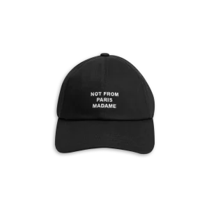 DRÔLE DE MONSIEUR - La Casquette Slogan Noir