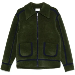 DRÔLE DE MONSIEUR - La Veste Maille verte