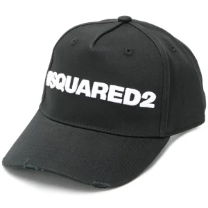 Dsquared2 - Casquette à logo brodé noir