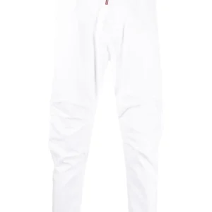 Dsquared2 Jean Droit White