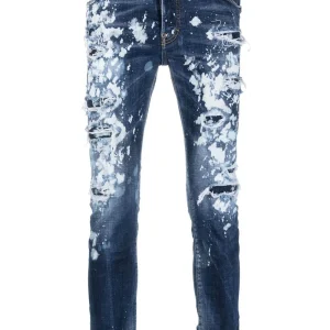 Dsquared2 Jean skinny avec effet taches de peinture