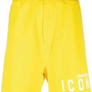 Dsquared2 Short de sport Blazing yellow