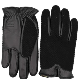 Evolg Gants cuir et maille NORN