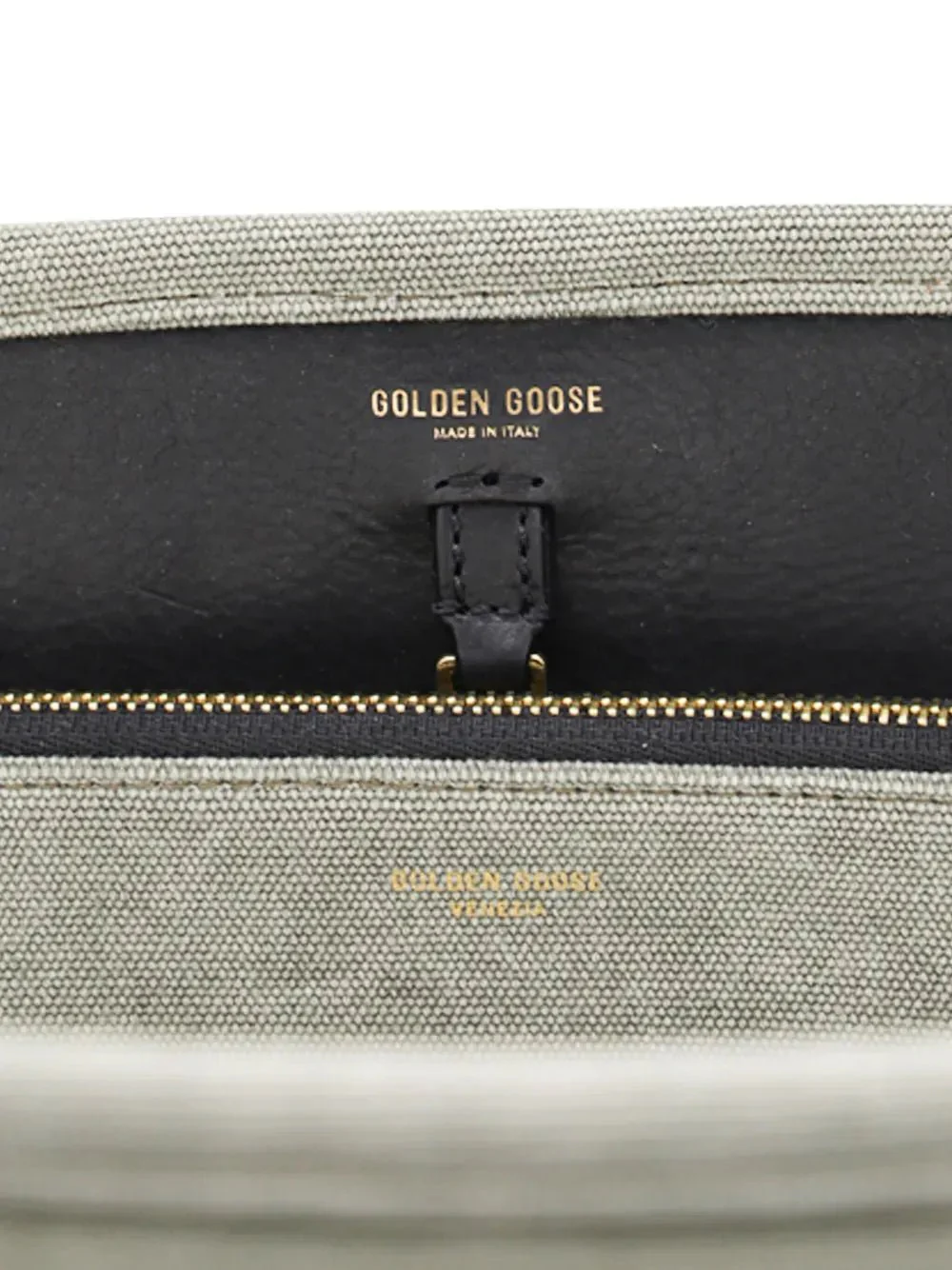 GOLDEN GOOSE - Sac porté épaule gris – Image 3