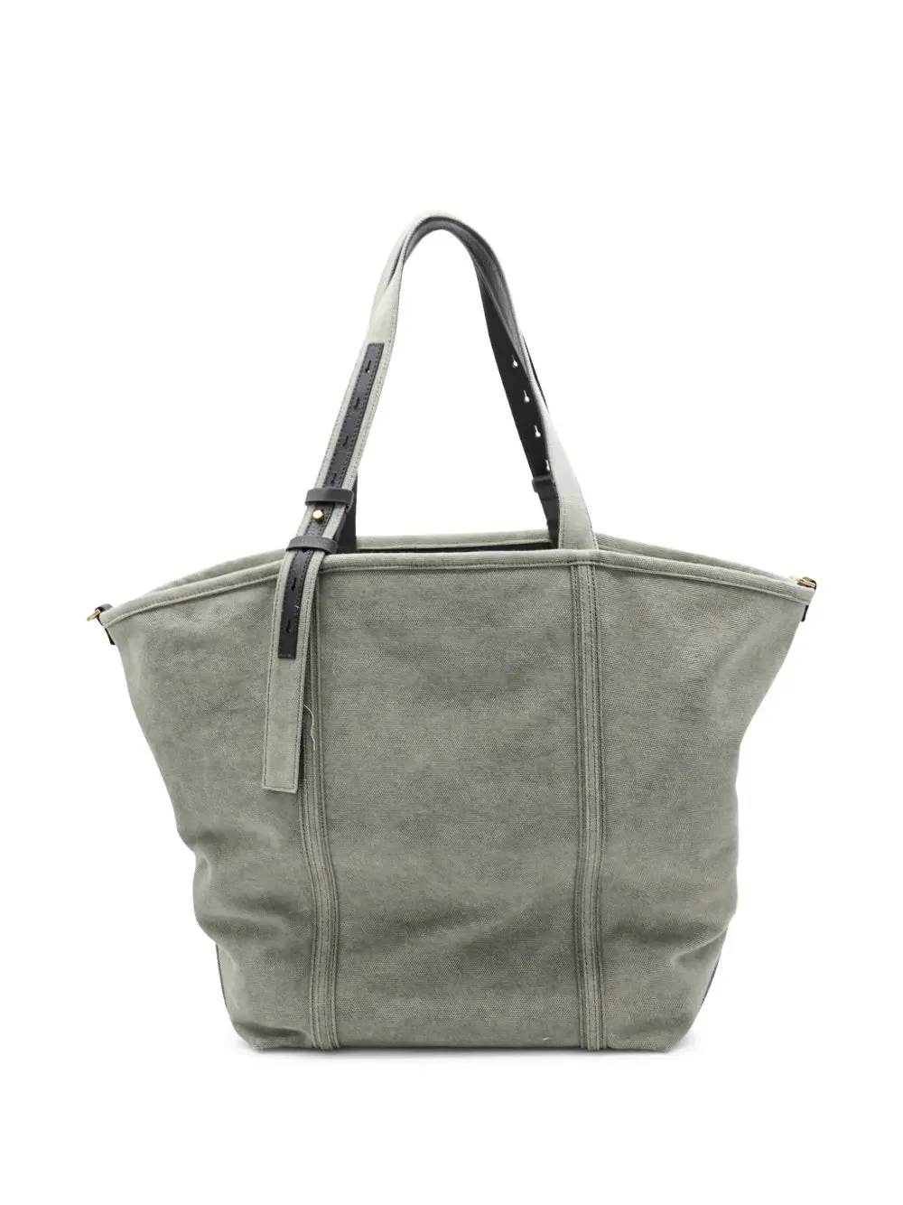 GOLDEN GOOSE - Sac porté épaule gris – Image 5