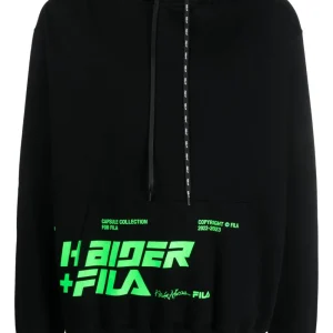 Haider Ackermann x Fila Sweat à capuche black