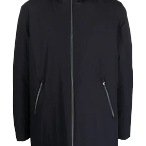 Herno Imperméable navy à capuche