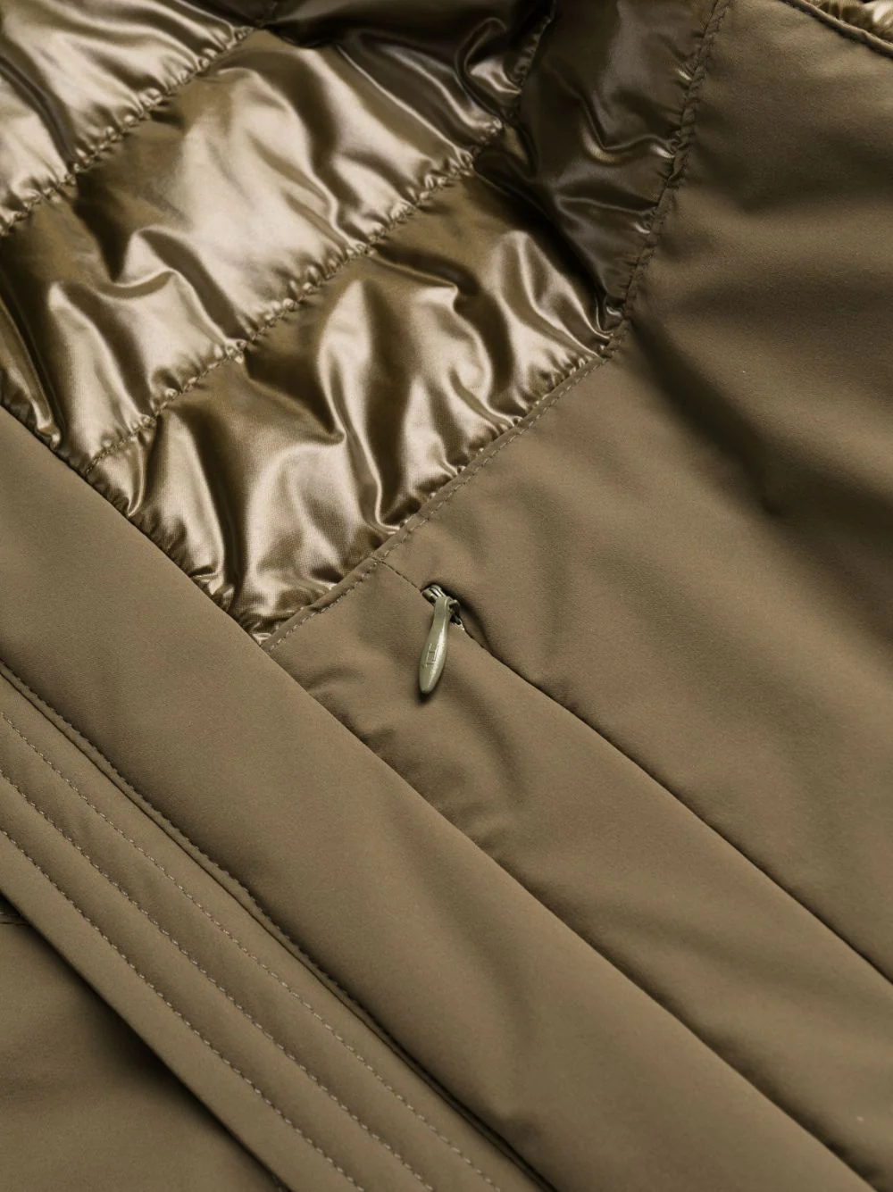 Herno Imperméable vert militaire à capuche – Image 8