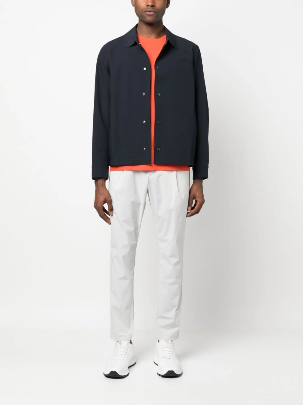 Herno - Pantalon court blanc – Image 3