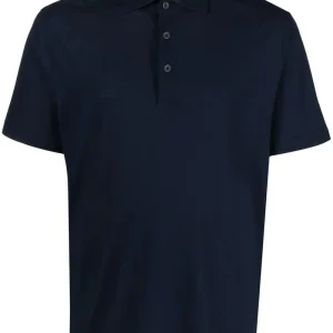 Herno Polo en coton Marine